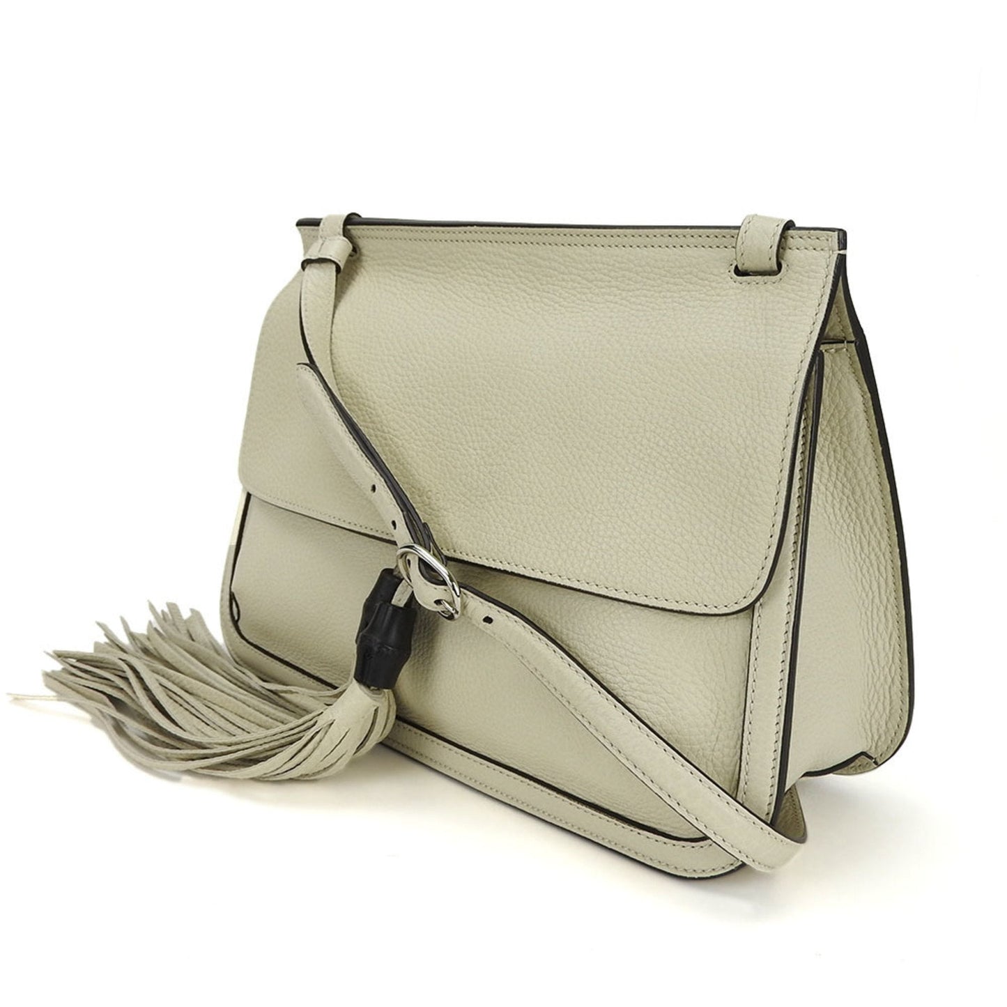 Luxury Gucci Trending 2025 Bamboo  Leather Shoulder Bag ()