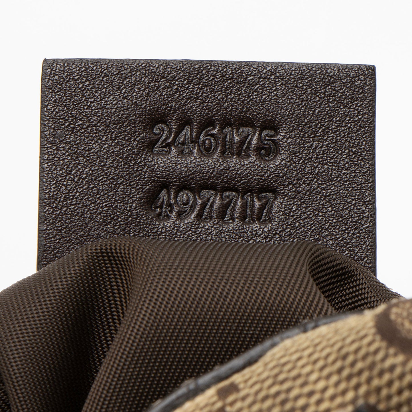 Gucci GG Canvas Bamboo Cosmetic Bag