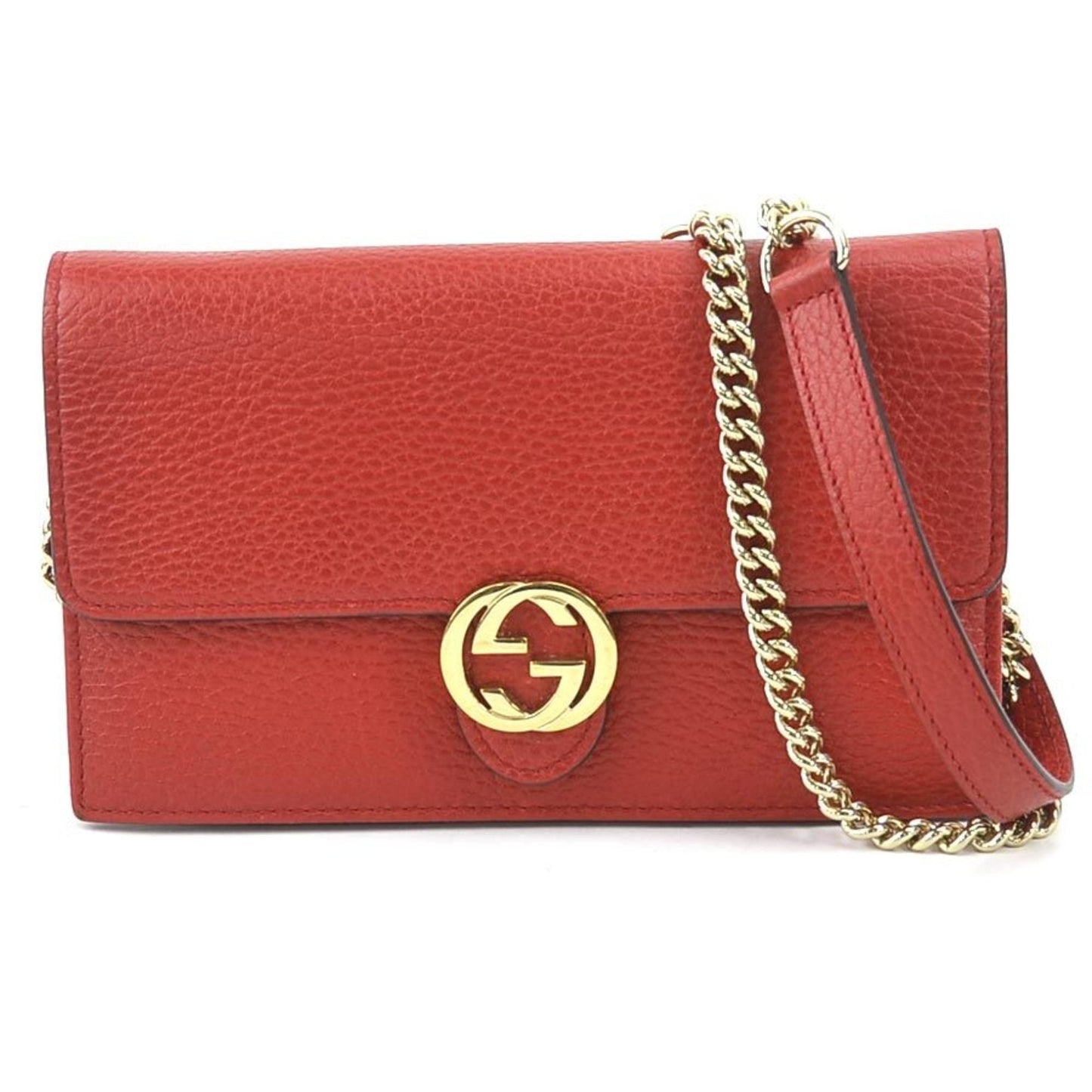 Gucci Wallet On Chain  Leather Shopper Bag ()