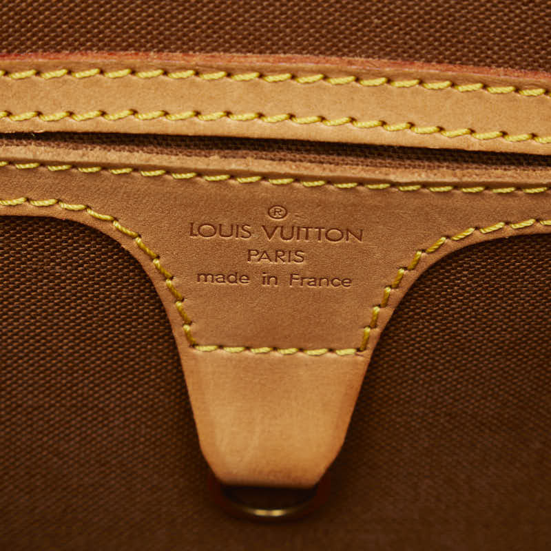 Louis Vuitton Monogram Ellipse PM Handbag M51127 Brown PVC Leather  Louis Vuitton