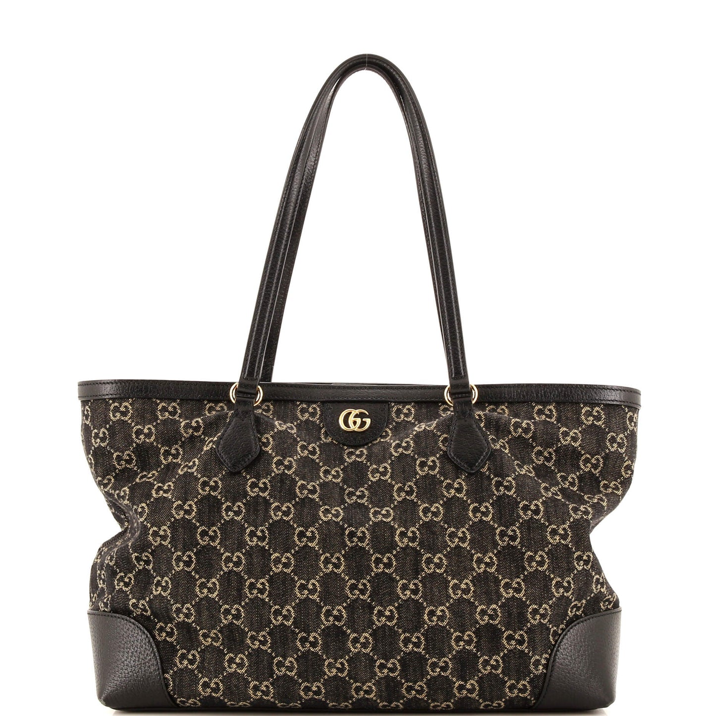 Luxury Gucci Trending 2025 Ophidia Shopping Tote GG Denim Medium