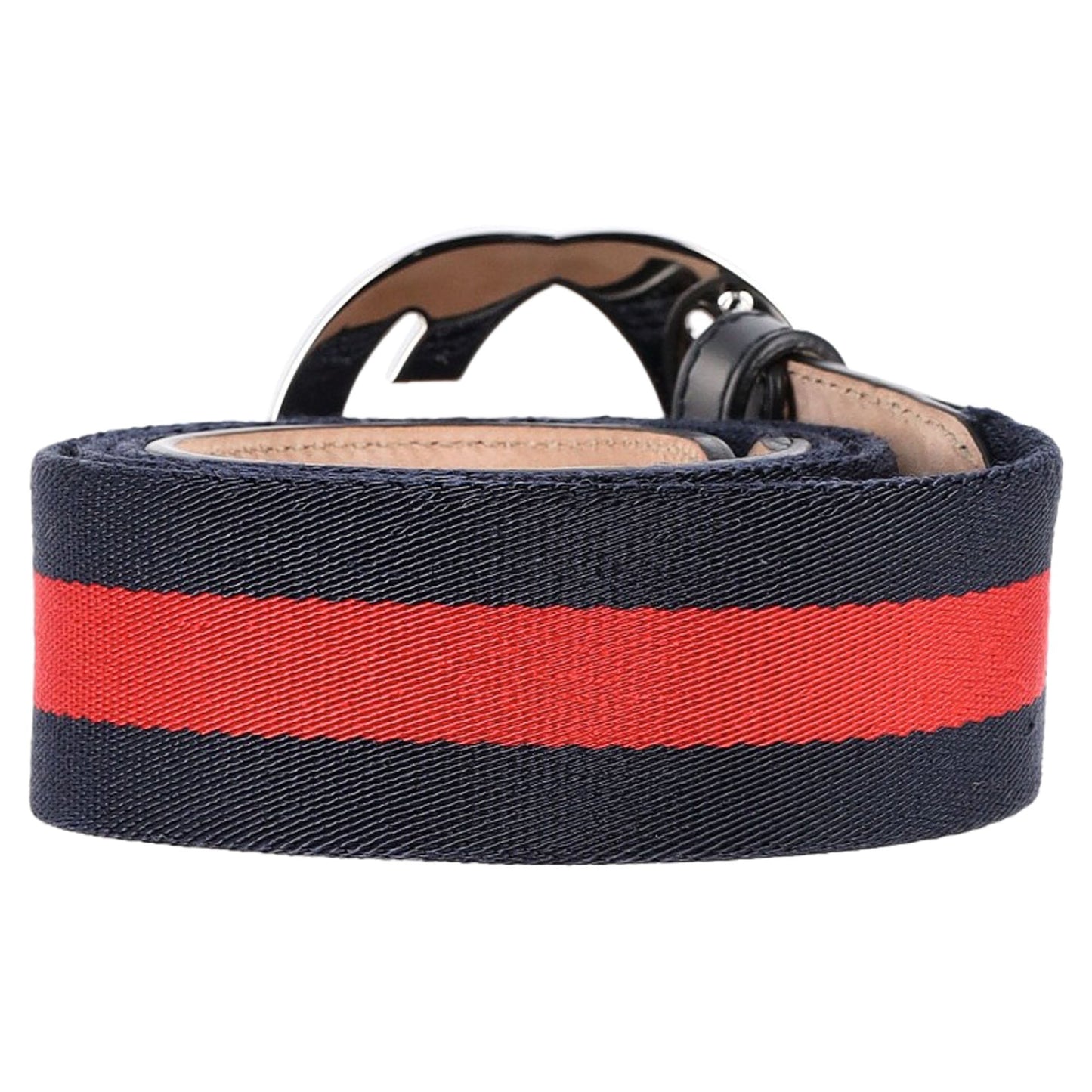 Gucci Interlocking G Belt in Multicolor Calfskin Leather