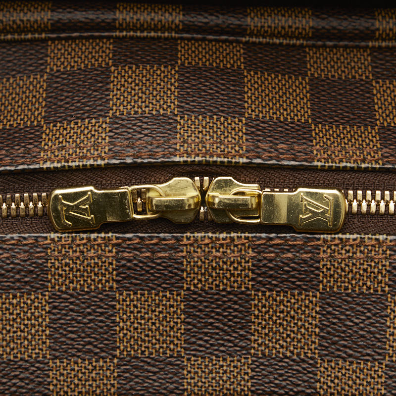 Louis Vuitton Damier Navyglio N45255 Brown PVC Leather  Louis Vuitton