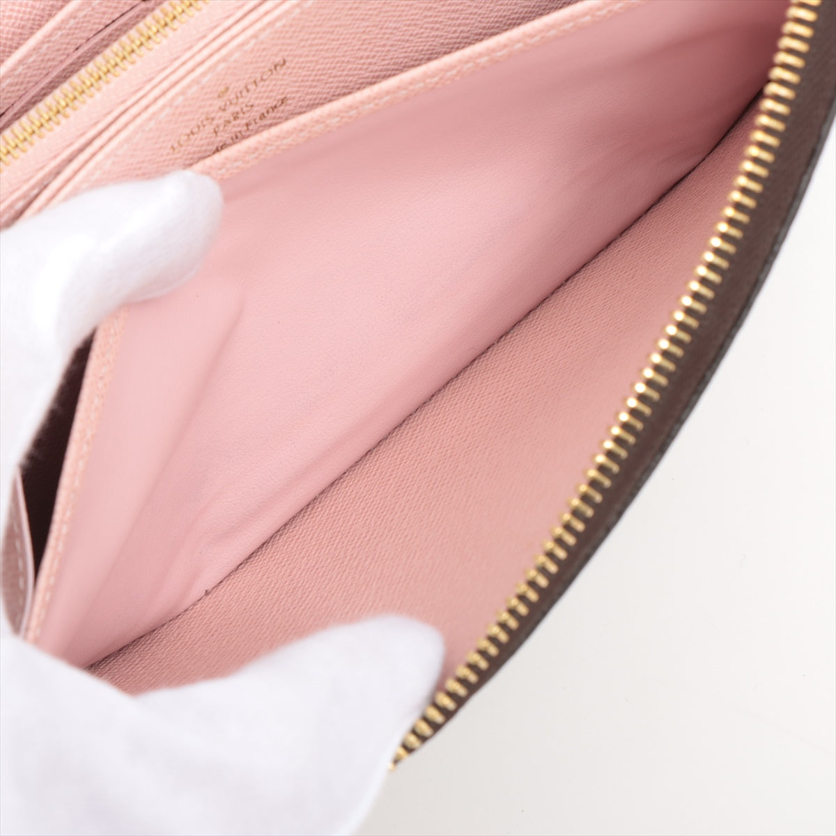 Louis Vuitton Monogram  Wallet M41894 Rose Valerie Round Zip Wallet
