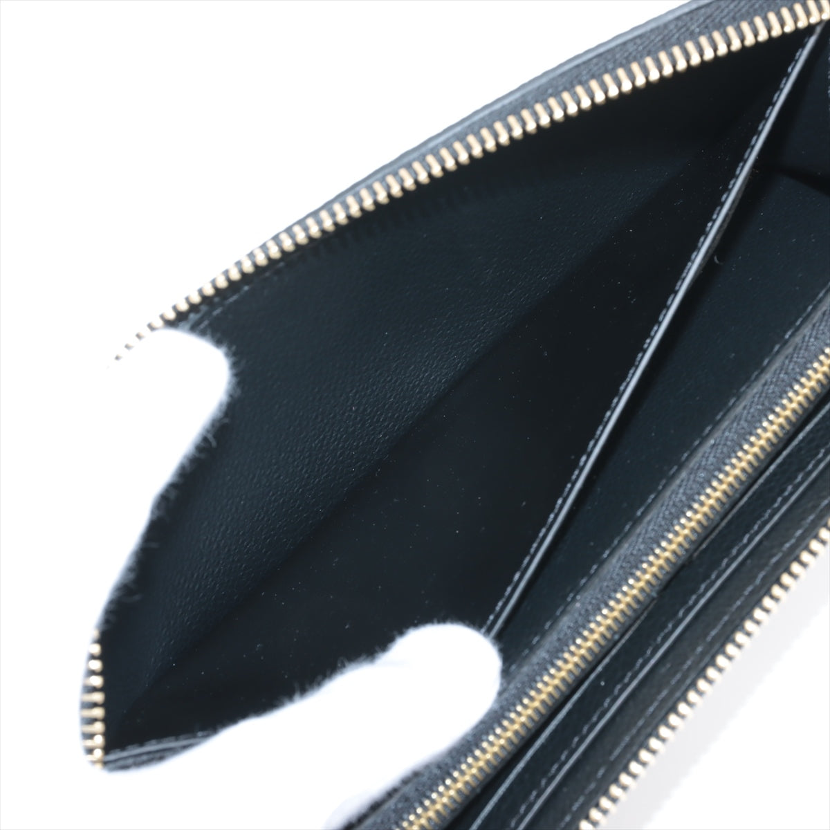 Louis Vuitton bicolor monogram implant Portefolio Clemence M82338 Noneir round zip wallet  reaction