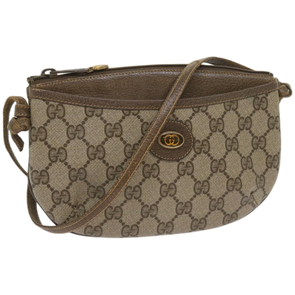 Gucci Gg Canvas  Canvas Shoulder Bag