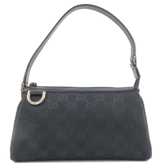Luxury Gucci Trending 2025 Abbey GG Canvas Leather Hand Bag Pouch Black 145750