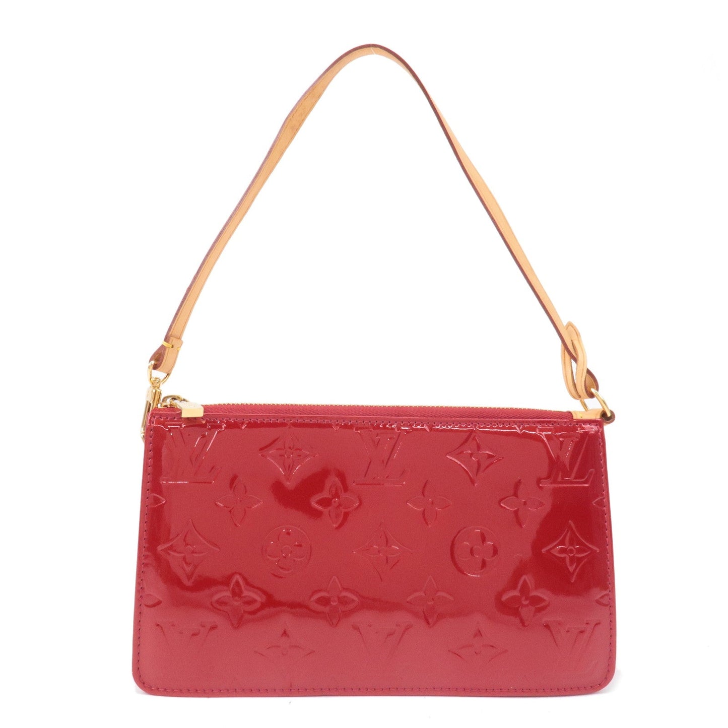 Louis Vuitton Monogram Vernis Lexington Hand Bag Red M93525