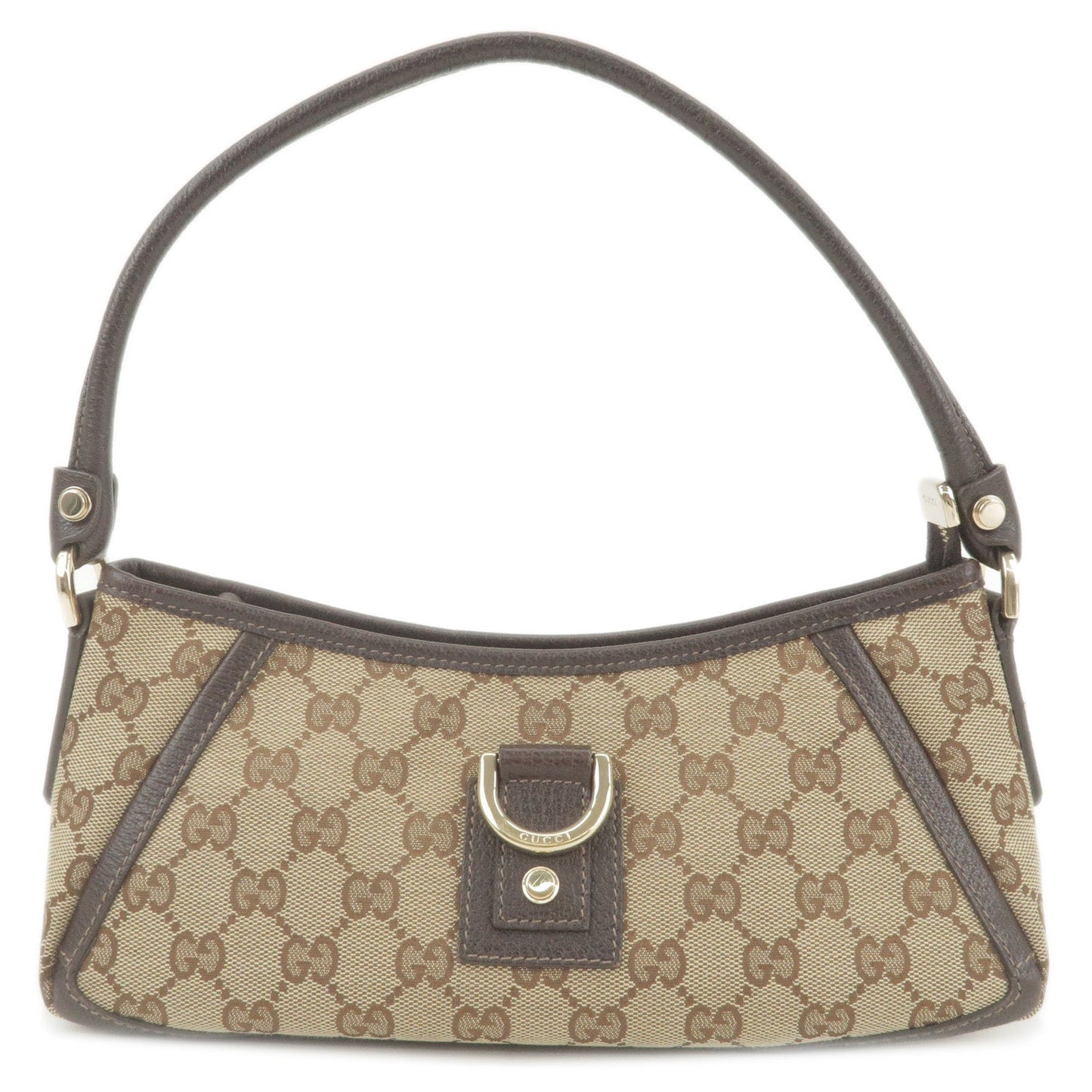 Luxury Gucci Trending 2025 Abbey GG Canvas Leather Shoulder Bag Beige Brown 130939