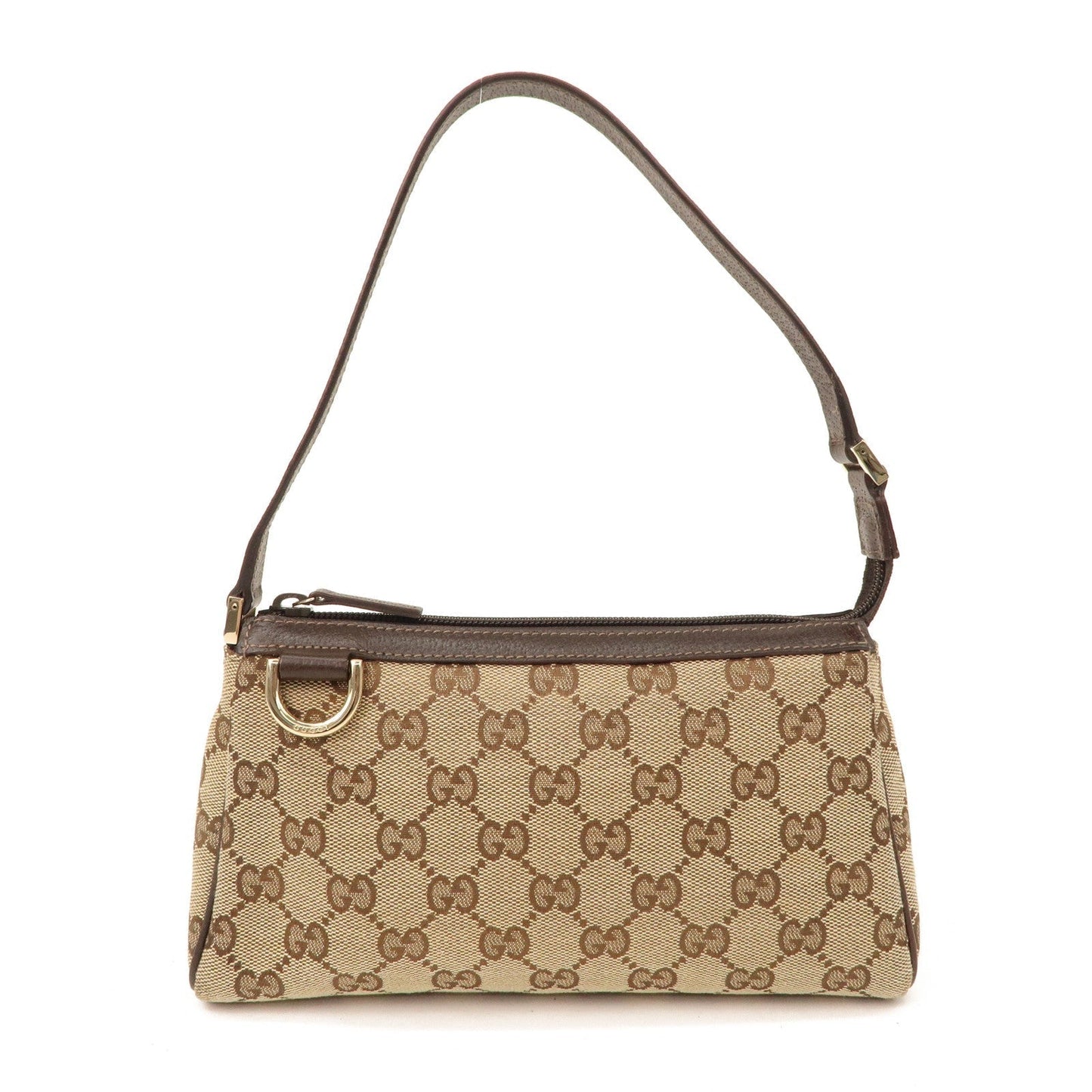 Luxury Gucci Trending 2025 Abbey GG Canvas Hand Bag Pouch Beige Brown 145750