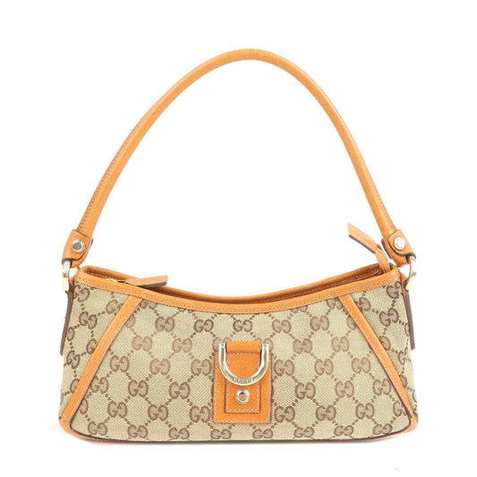 Luxury Gucci Trending 2025 Abbey GG Canvas Leather Shoulder Bag Beige Brown 130939