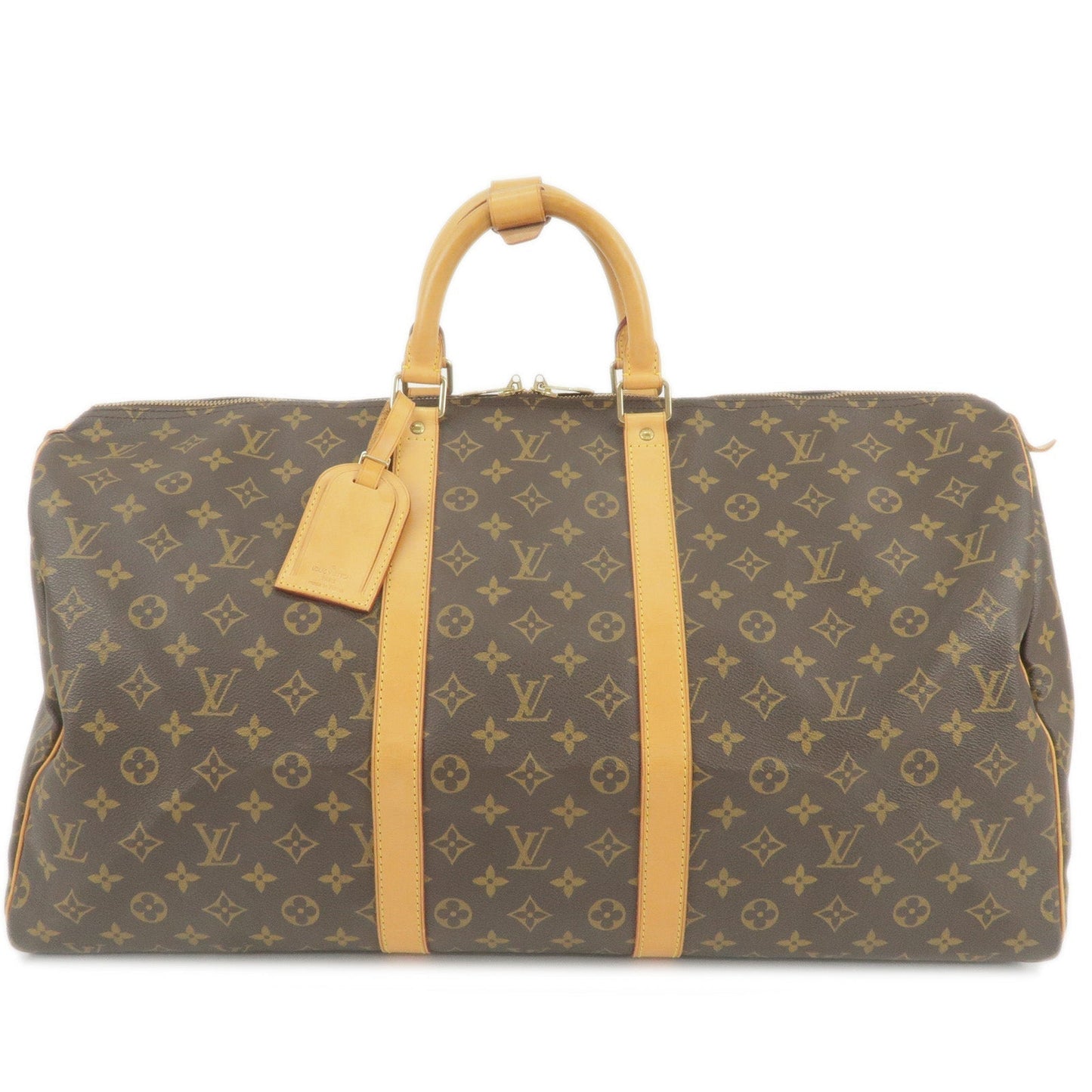 Louis Vuitton Monogram Keep All 55 Boston Bag M41424