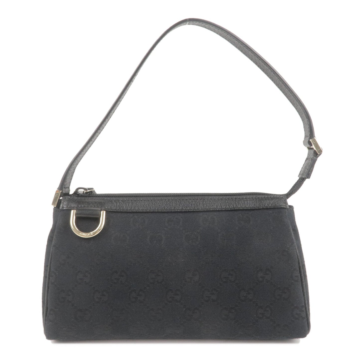 Luxury Gucci Trending 2025 Abbey GG Canvas Leather Hand Bag Pouch Black 645093