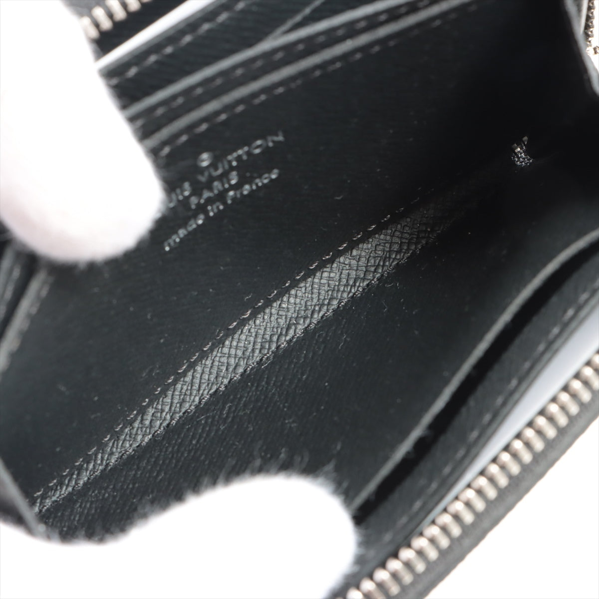 Louis Vuitton Damier Graffit Zippyr Coin Impact N63076 Gr Coin Case