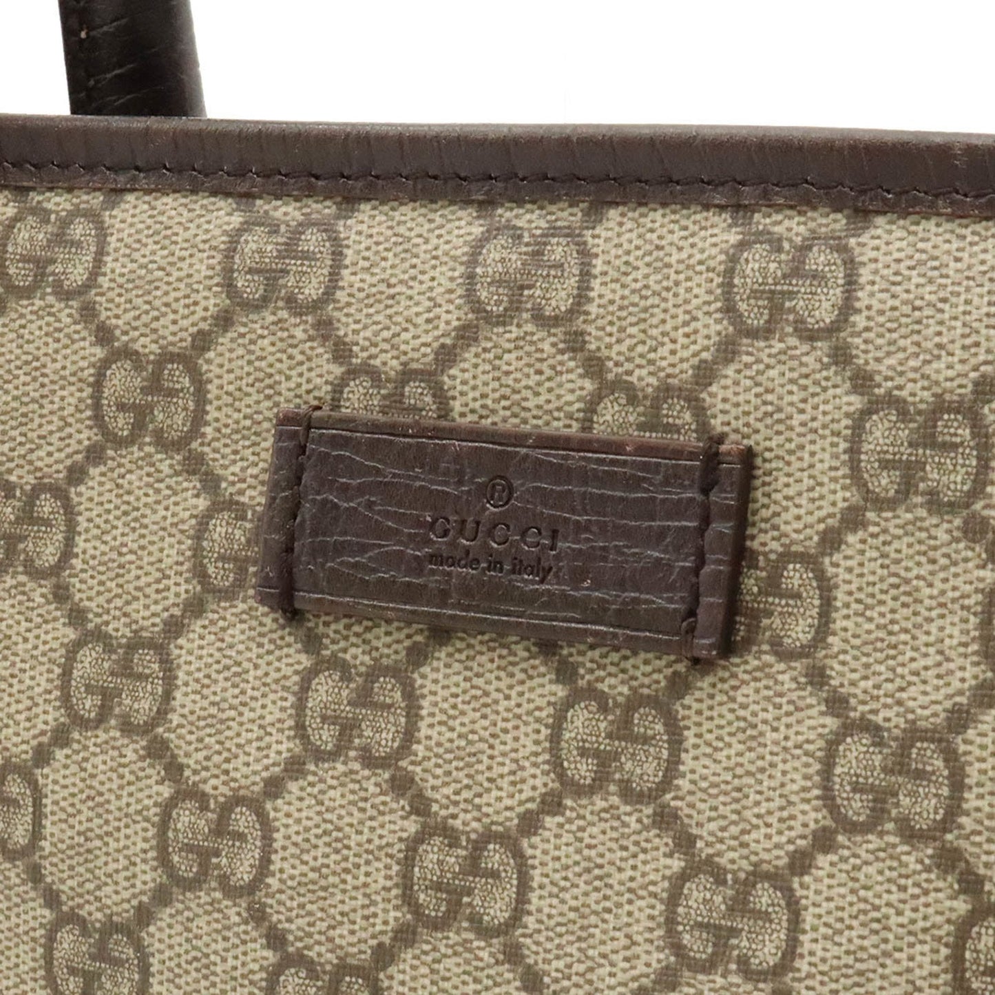 Gucci Gg Plus  Canvas Tote Bag