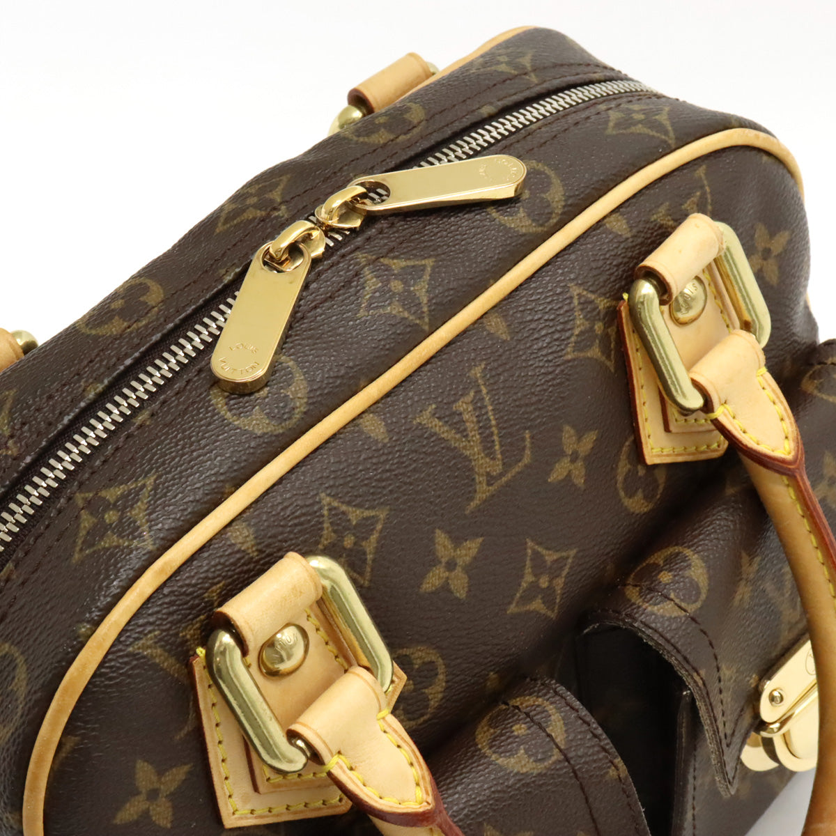 Louis Vuitton Monogram Manhattan PM Handbag M40026  Louis Vuitton