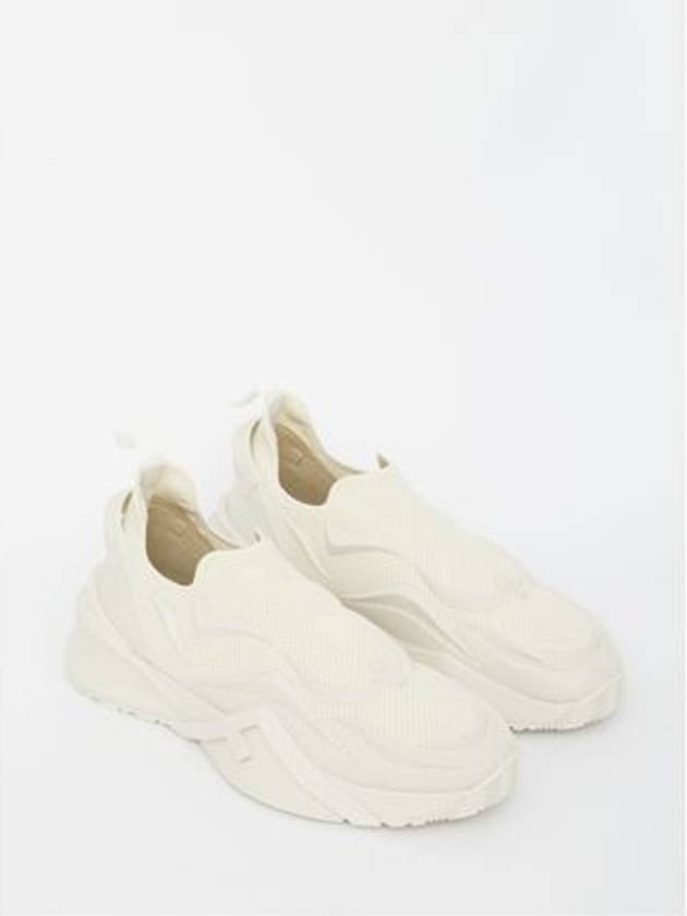 Luxury Fendi Flow Low Top Sneakers White