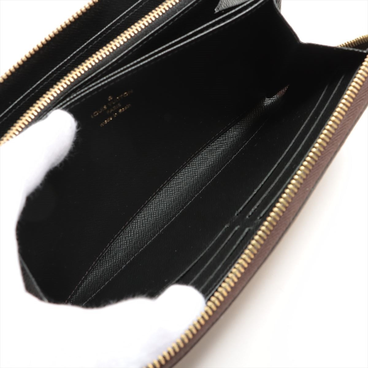 Louis Vuitton Giant Monogram Reversee Zippie Wallet M69353 Black X Brown Round Zip Wallet