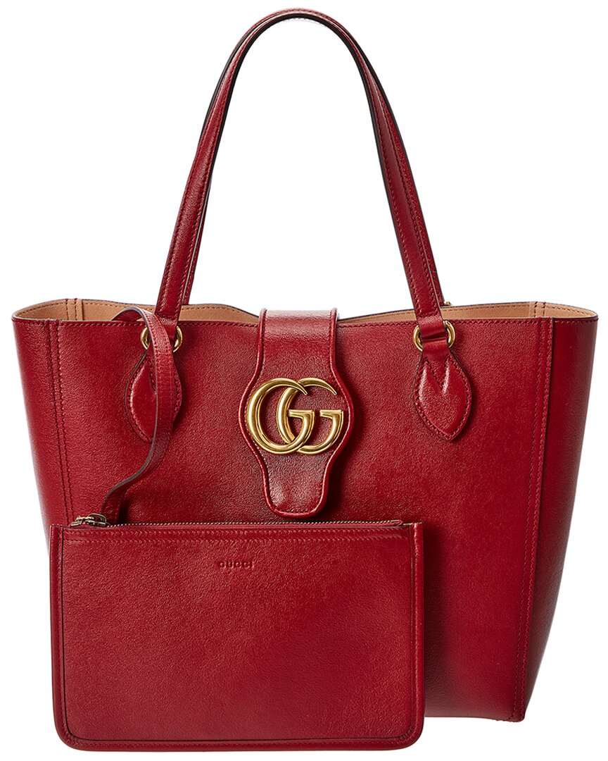 Gucci Double G Small Leather Tote
