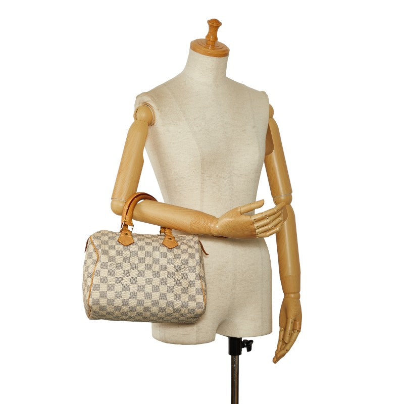 Louis Vuitton Damier Azur Speedy 25 Handbag N41534