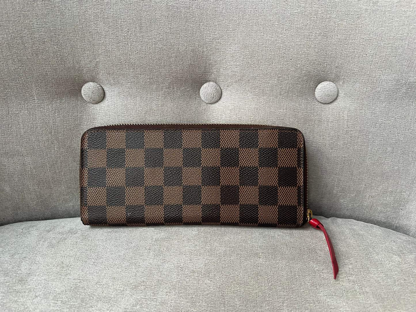 Louis Vuitton Clemence Wallet in Damier Ebene (RRP £430)