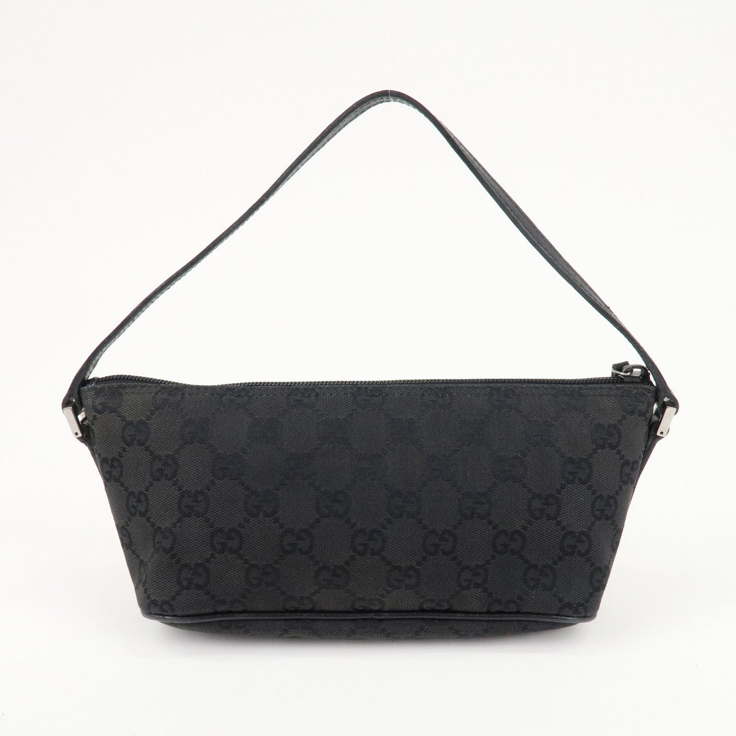 Luxury Gucci Trending 2025 Boat Bag GG Canvas Leather Hand Bag Pouch BlacK