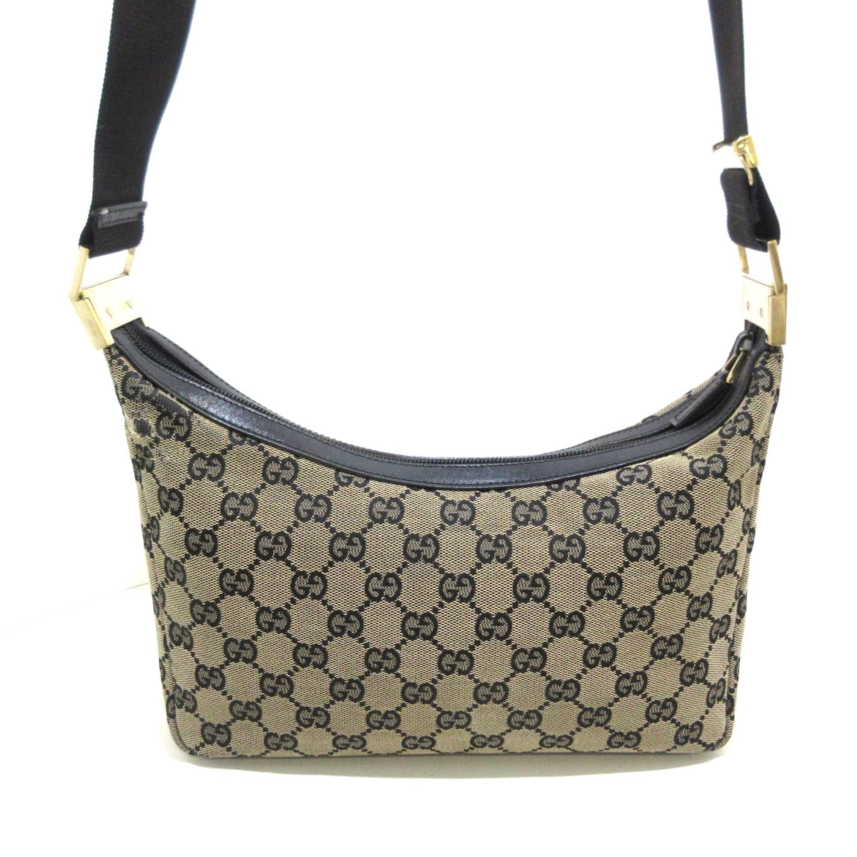 Gucci Gg Pattern  Canvas Shoulder Bag ()