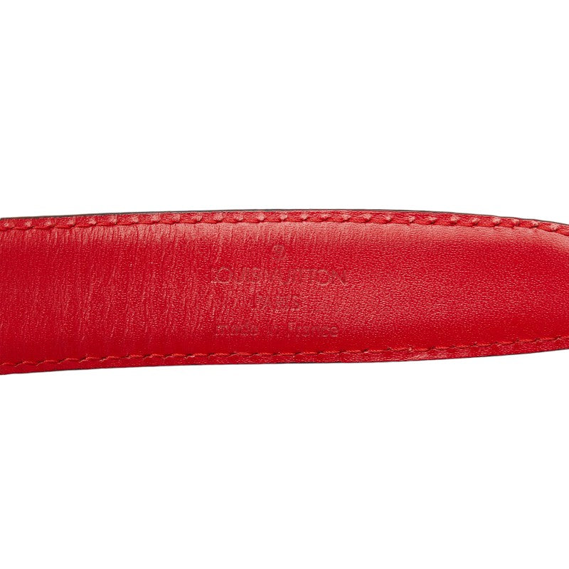 Louis Vuitton Epi Sanctuary Classic Belt R15007 Castilian Red Leather  Louis Vuitton