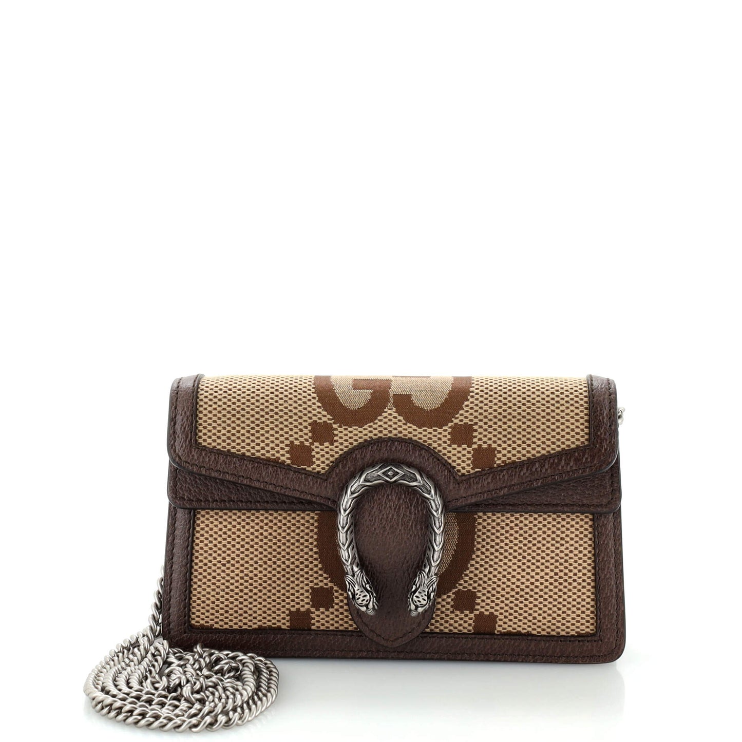 Luxury Gucci Trending 2025 Dionysus Bag Jumbo GG Canvas Super Mini