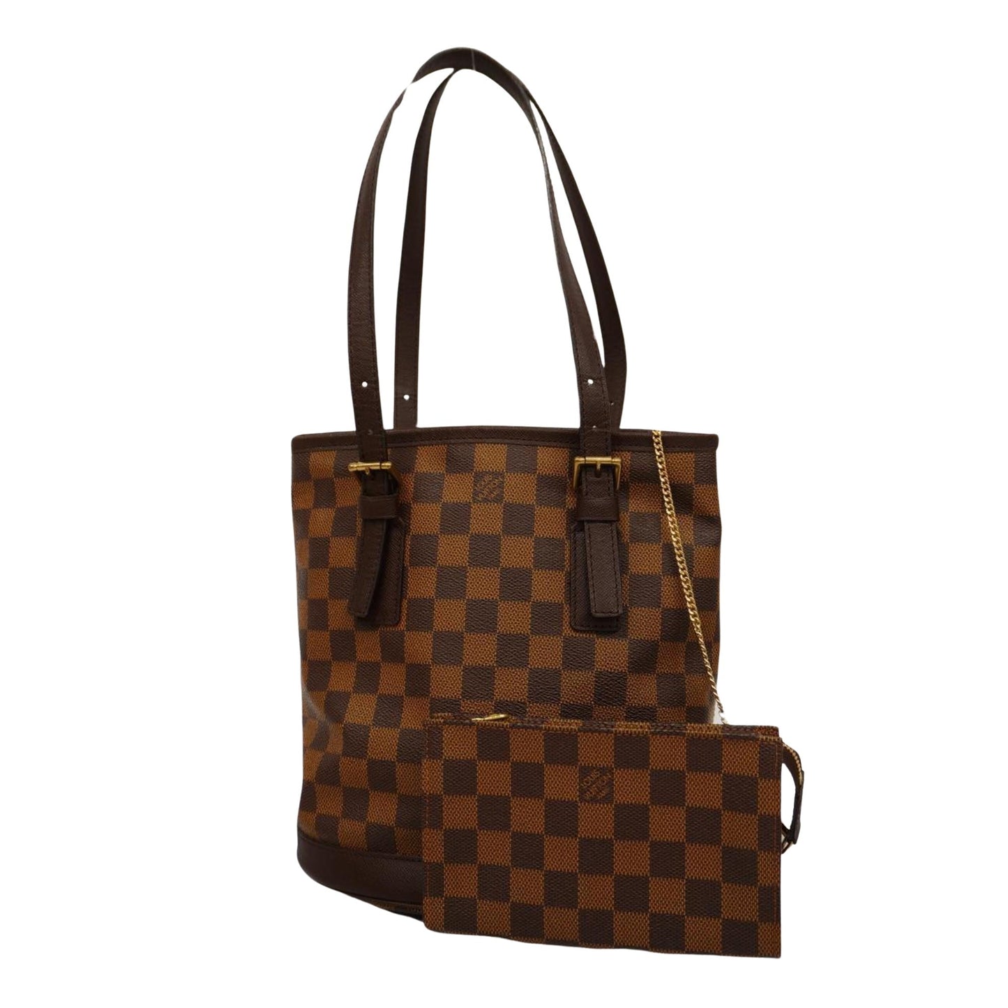 Louis Vuitton Bucket Pm  Canvas Shoulder Bag ()