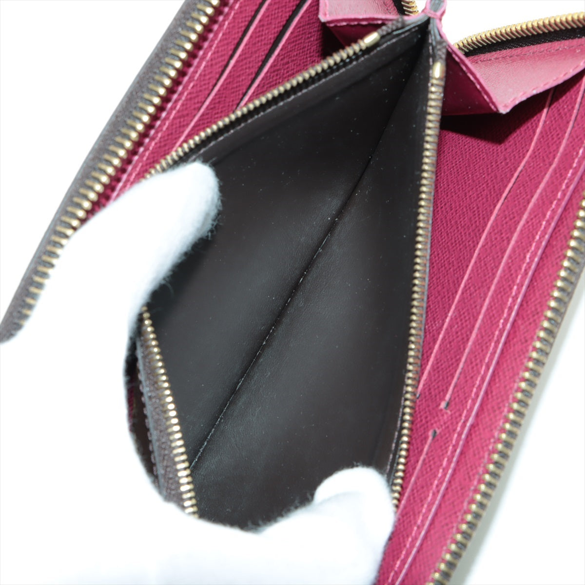 Louis Vuitton Monogram Portfolio Clemens M60742 Round  Wallet