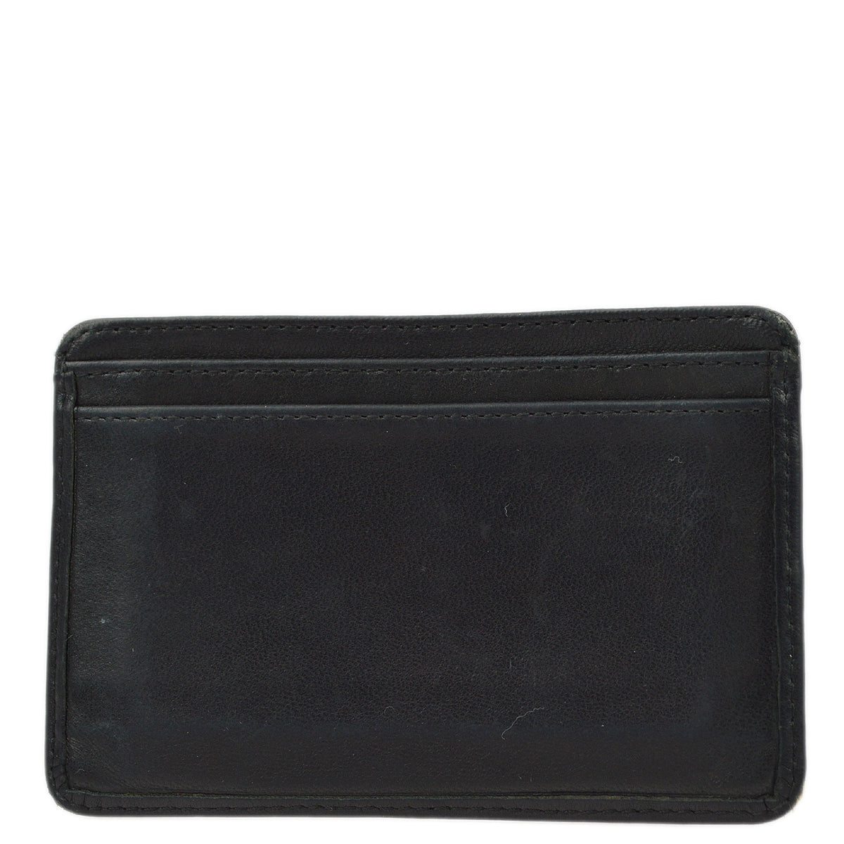 Chanel Black Lambskin Card Case Small New