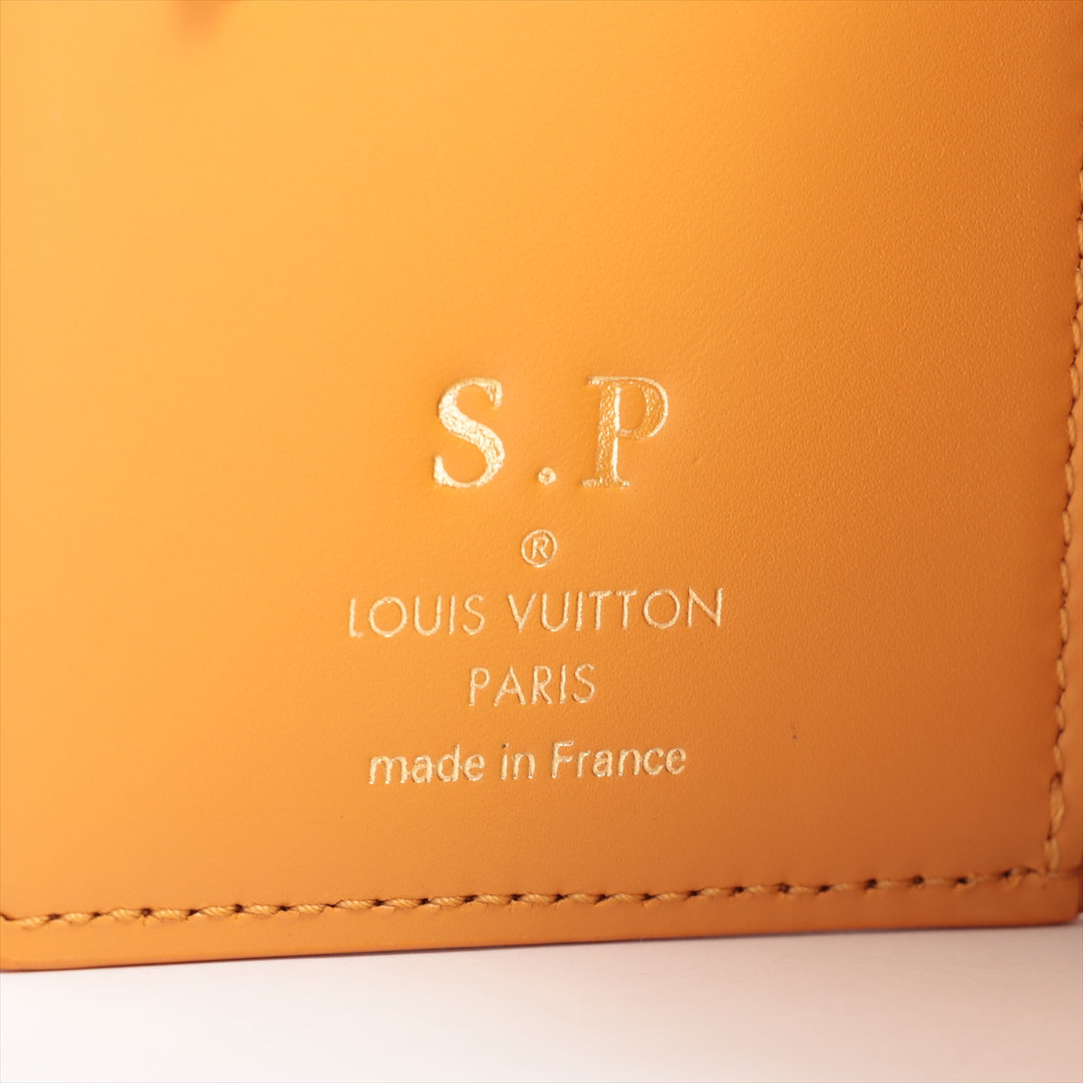 Louis Vuitton LV Broderie Angles Portfolio Clare   Orange Compact Wallet M82523