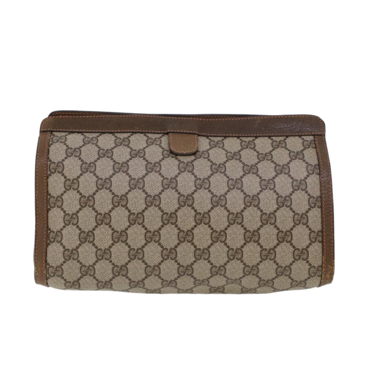 Luxury Gucci Trending 2025 GG Canvas Web Sherry Line Clutch Bag Beige Red Green