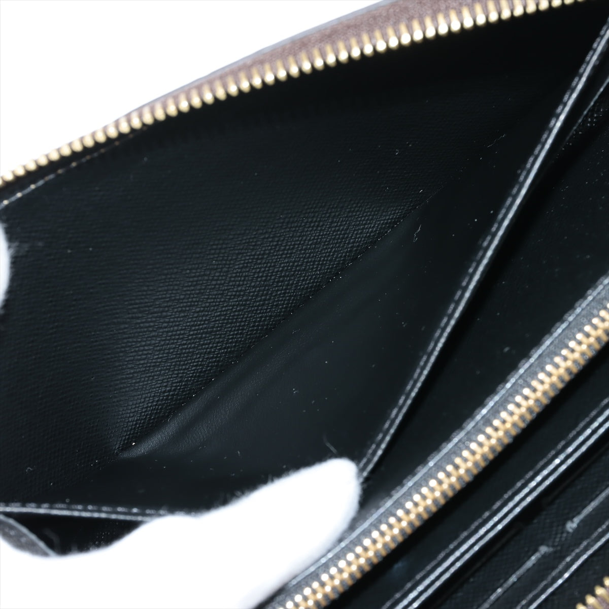 Louis Vuitton Giant Monogram Reversee Zippie Wallet M69353 Black X Brown Round Zip Wallet