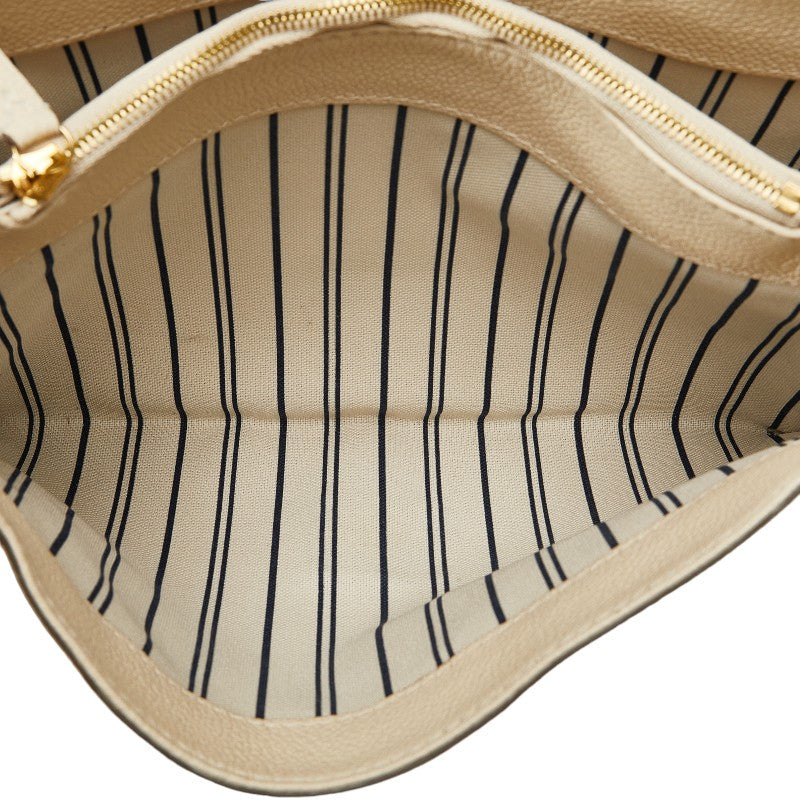 Louis Vuitton M40807 White Leather  Louis Vuitton M40807 White Leather Ladies Louis Vuitton