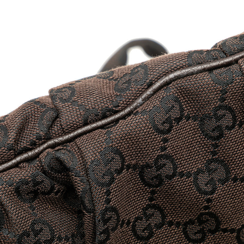 Gucci GG Canvas Hysteria 2WAY Tote Bag Brown