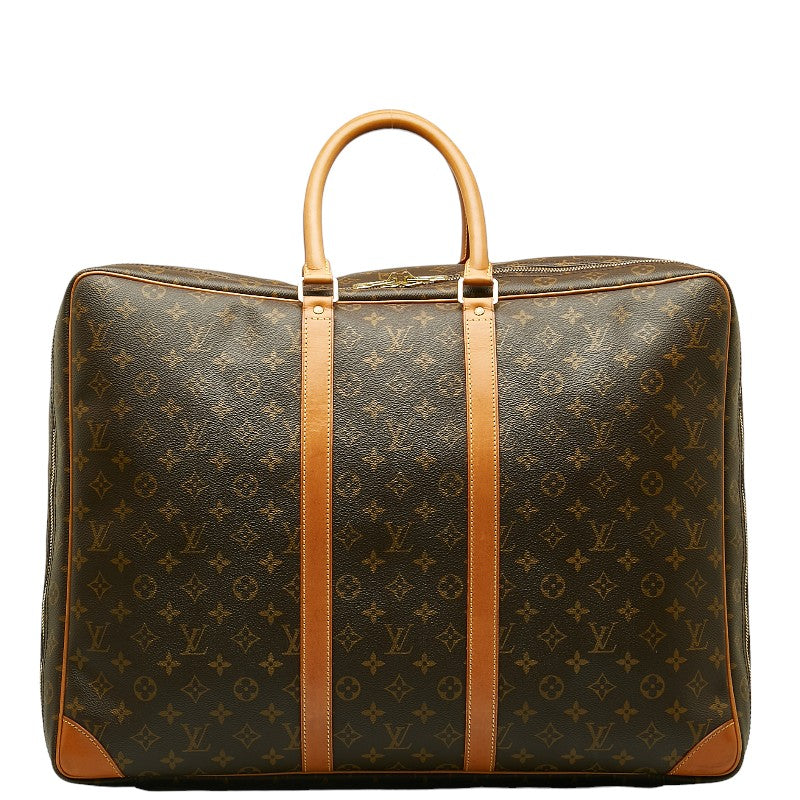 Louis Vuitton Monogram Sirius 55 Boston Bag Travel Bag M41404 Brown PVC Leather  Louis Vuitton