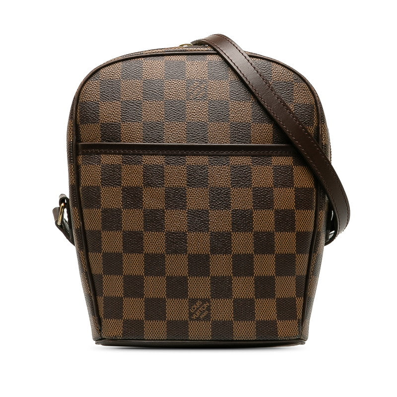 Louis Vuitton Damier Ipanema PM Shoulder Bag N51294 Brown PVC Leather  Louis Vuitton