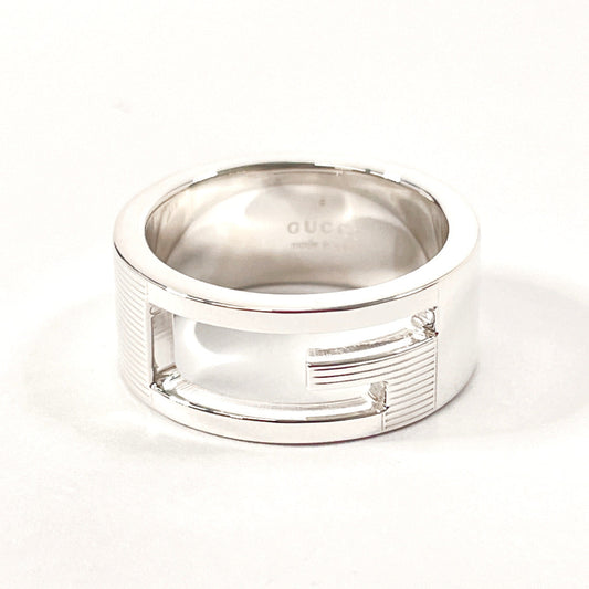 Gucci Silver 925 Cutout G Ring