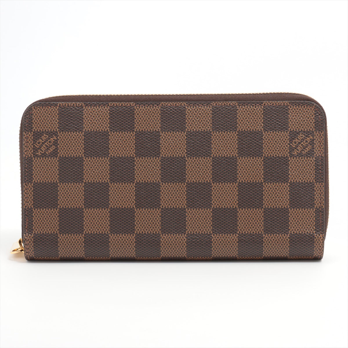 Louis Vuitton Damier Zippy Wallet N41661 Brown Round Zippe Wallet