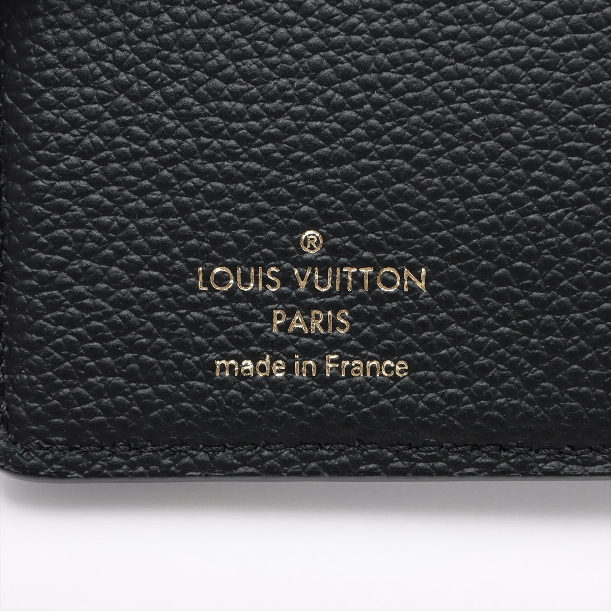Louis Vuitton Monogram Portfolio Clare M80151 Black Compact Wallet