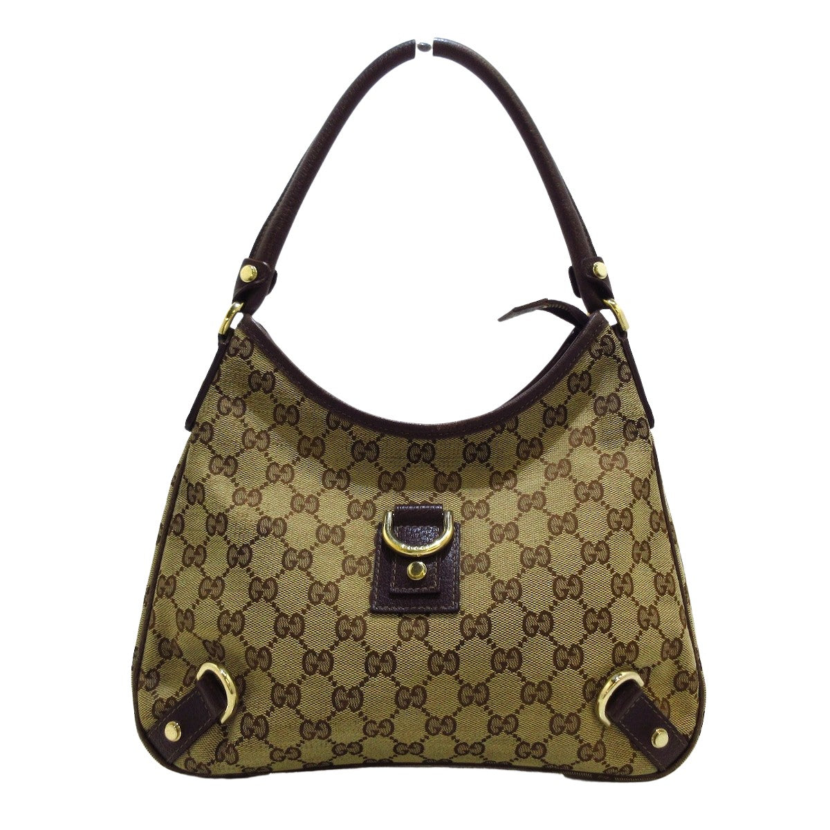 Gucci Abbey  Canvas Shoulder Bag ()