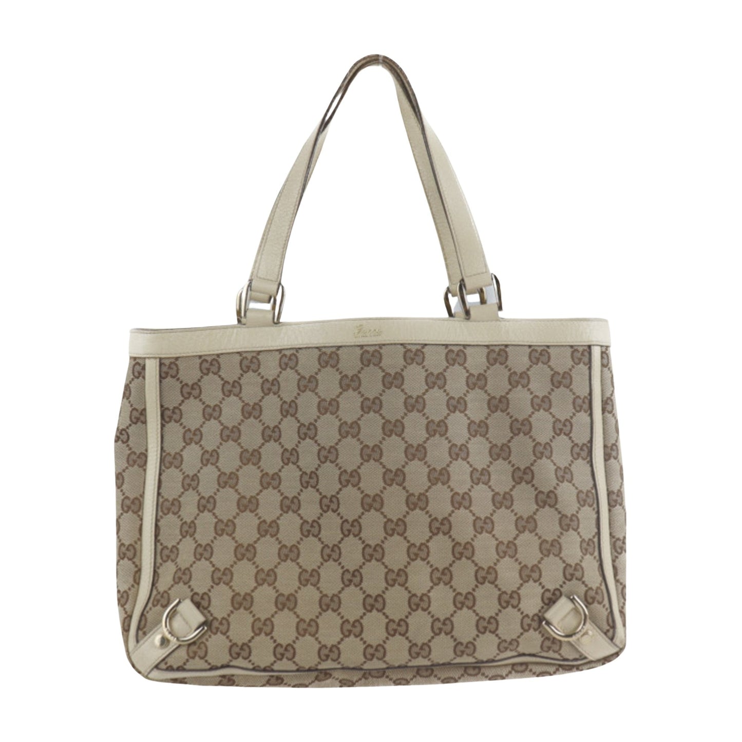 Gucci Abbey  Canvas Shoulder Bag ()
