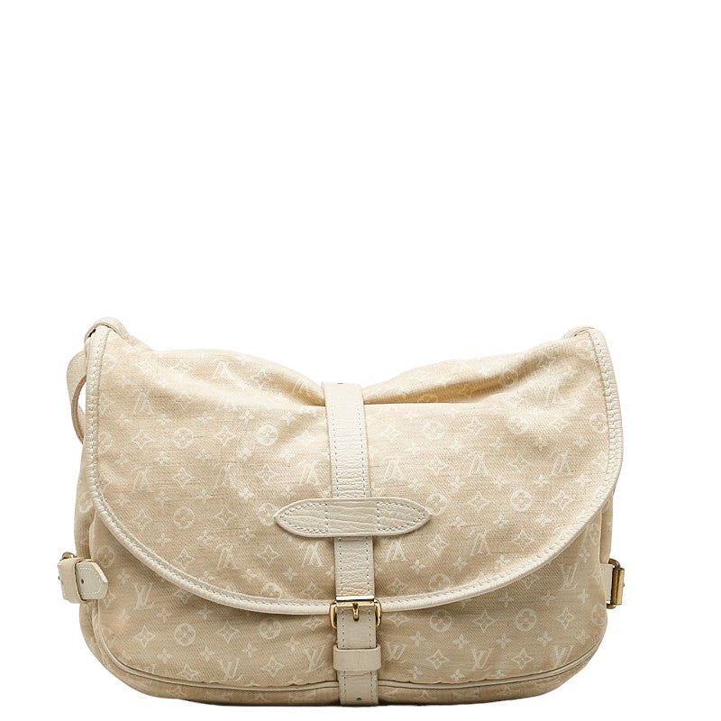 Louis Vuitton Monogram Mini Summour 30  Shoulder Bag M95314 Dune White Canvas Leather  Louis Vuitton