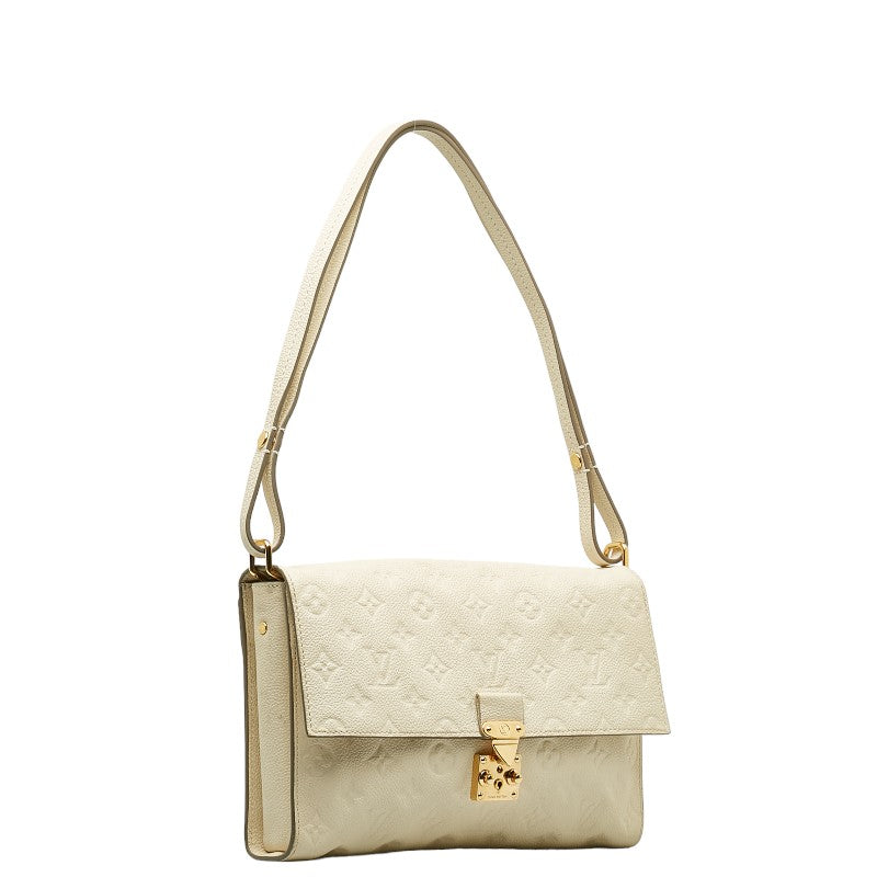 Louis Vuitton M40807 White Leather  Louis Vuitton M40807 White Leather Ladies Louis Vuitton
