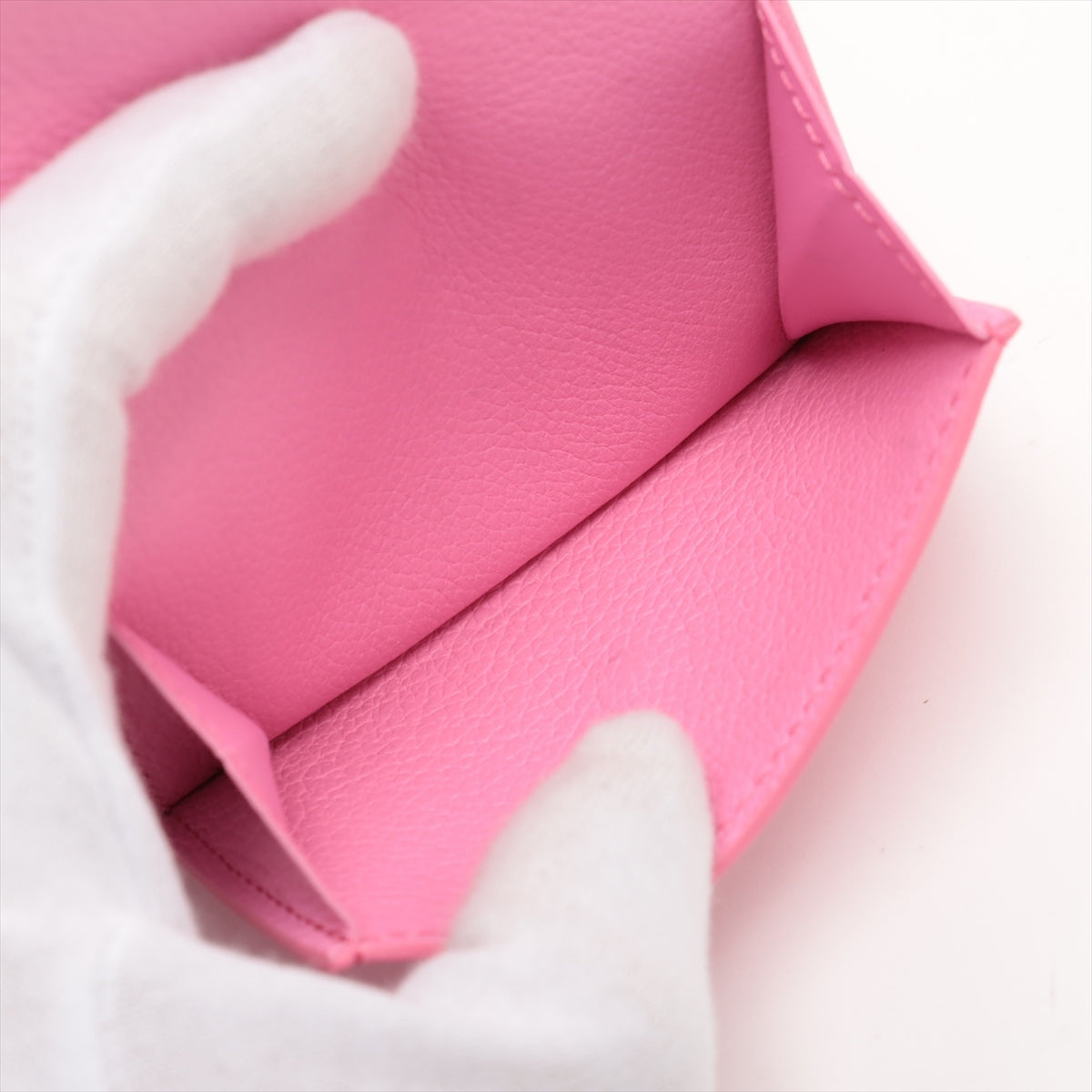 Louis Vuitton  Portfolio Mini Locksmith Pink Compact Wallet M82436 Initial Insert