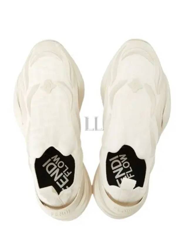 Luxury Fendi Flow Low Top Sneakers White