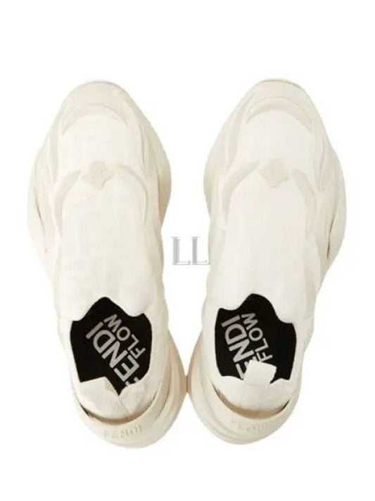Luxury Fendi Flow Low Top Sneakers White