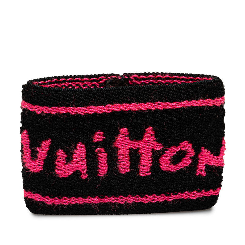 Louis Vuitton Toilet 36149 Black Pink Acrylic Polyester Polyurethane  Louis Vuitton